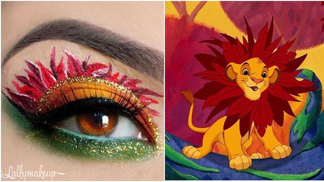 7 Potret Makeup Bibir dan Mata yang Terinspirasi Karakter Disney