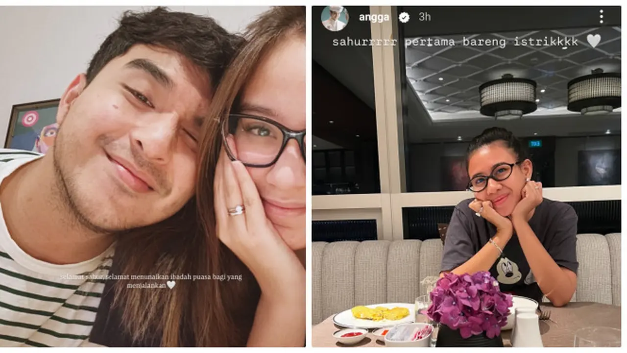 Potret 6 Pasangan Artis Sahur di Hari Pertama Puasa, Muka Bantal Curi Perhatian