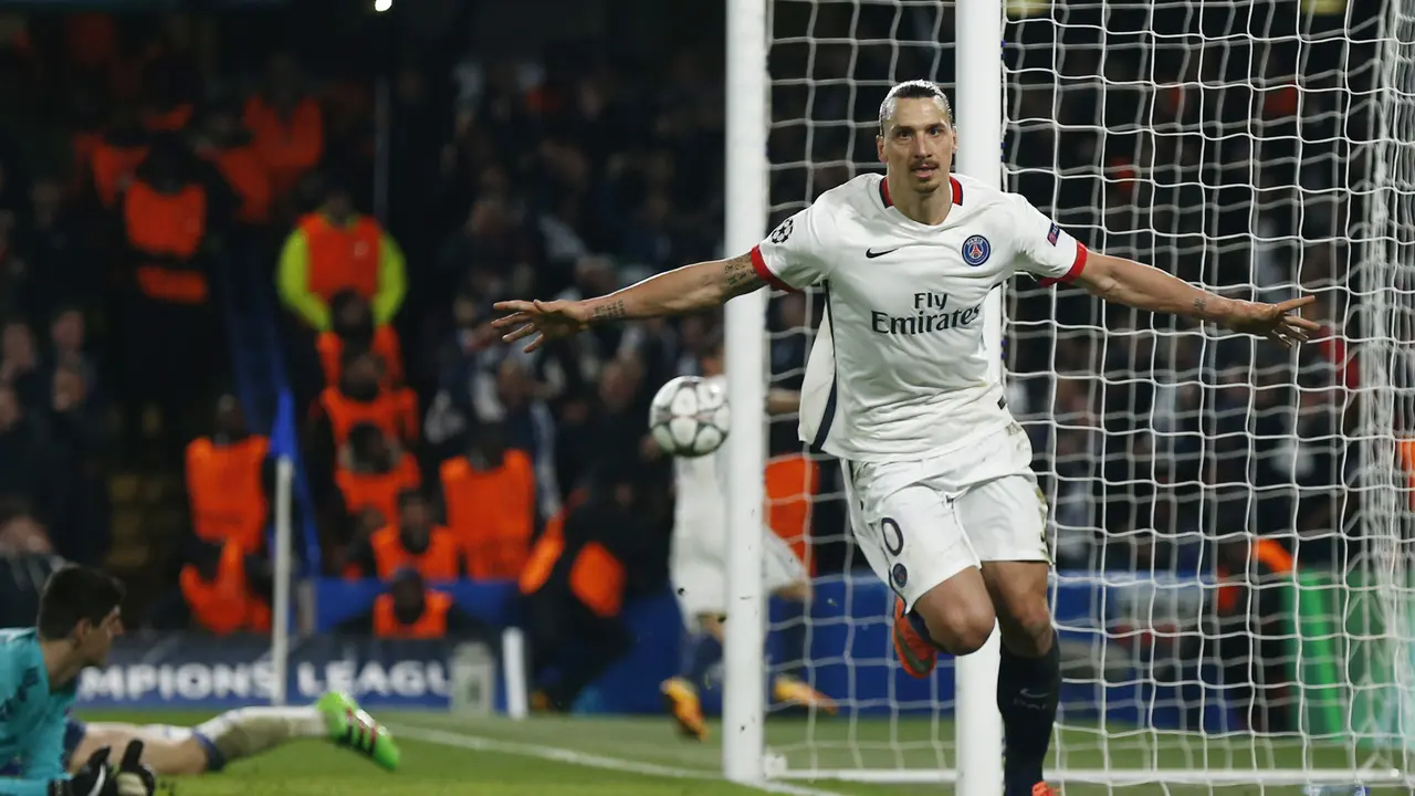 Bomber Paris Saint Germain Zlatan Ibrahimovic (Reuters)