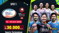 Jadwal Live Streaming BWF Australian Open 2024 di Vidio Pekan Ini, 13 - 16 Juni 2024. (Sumber: dok. vidio.com)