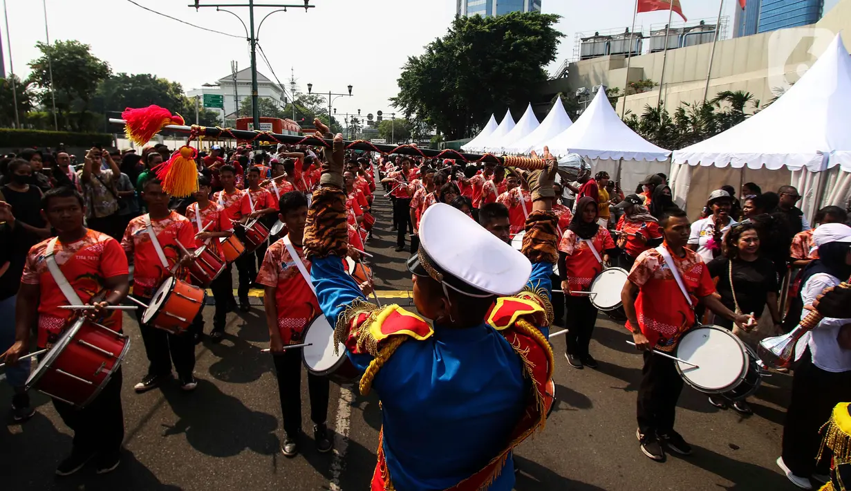 Sail Teluk Cenderawasih (STC) 2023 yang akan digelar di Biak Numfor, Papua tersebut menjadi ajang perkenalan warisan budaya, promosi wisata dan ekonomi Papua. (Liputan6.com/Angga Yuniar)