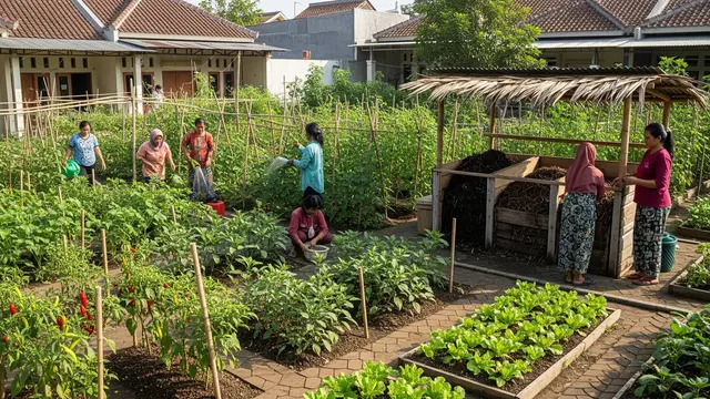 Konsep Kebun Sayur Kolektif