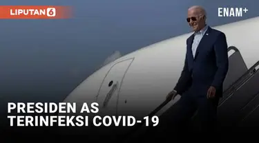 Presiden Amerika Serikat Joe Biden dilaporkan terinfeksi Covid-19. Bagaimana kondisinya usai terpapar virus corona?