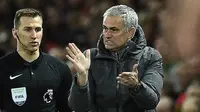 Manajer Manchester United asal Portugal, Jose Mourinho. (AFP/Oli Scarff)