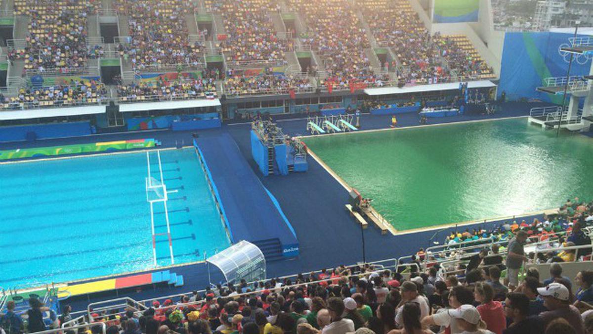 Penggunaan energi terbarukan pada fasilitas kolam renang Olimpiade 2025