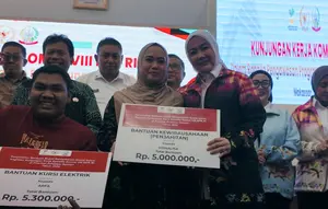 Kemensos Salurkan Bantuan Sosial Rp 544 Miliar di Sulawesi Selatan