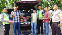 34 bal ganja dari Aceh gagal diselundupkan ke Medan. (Liputan6.com/Reza Perdana)