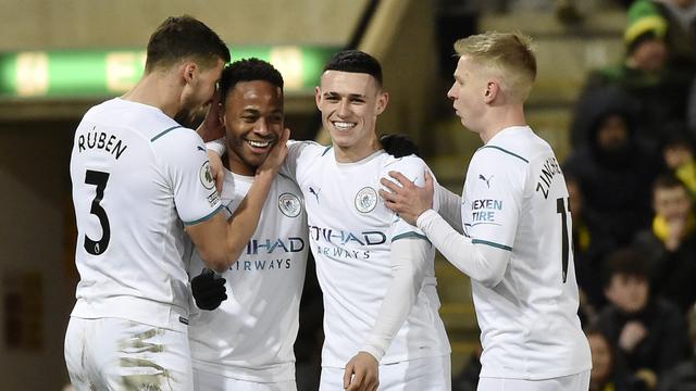 Foto: MU Gagal Menang, Manchester City Pesta Gol di Liga Inggris