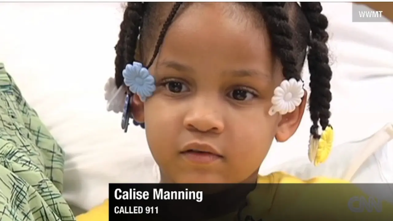 Pahlawan cilik bernama Calise. (CNN)
