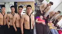 Salon Ini Pekerjakan Pria-Pria Ganteng untuk Menarik Pelanggan