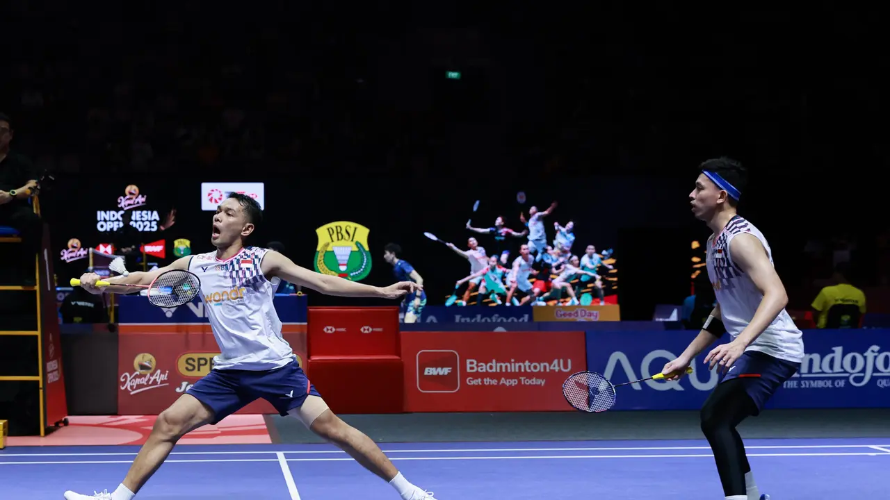 Fajar Alfian/Muhammad Rian Ardianto - Indonesia Open 2025 - Bulu Tangkis