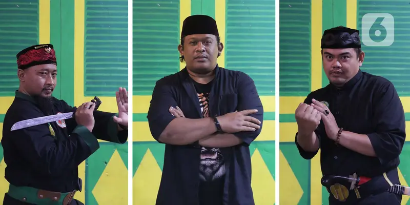 FOTO: Lewat Pencak Silat, Sanggar Saung Dji’ih Lestarikan Adat dan Budaya Betawi