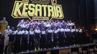 Launching tim Kesatria Bengawan Solo jelang IBL 2025 (Liputan6.com/Thomas)