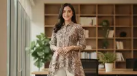 7 Model Atasan Batik Berkerah untuk Wanita Karier, Beri Kesan Elegan di 2026