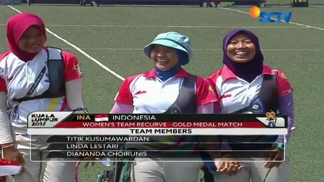 Tim Panahan Putri Indonesia Sumbang Medali Perak 