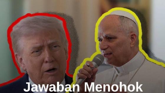 Pope Leo Langsung Balas Donald Trump dengan Jawaban Menohok
