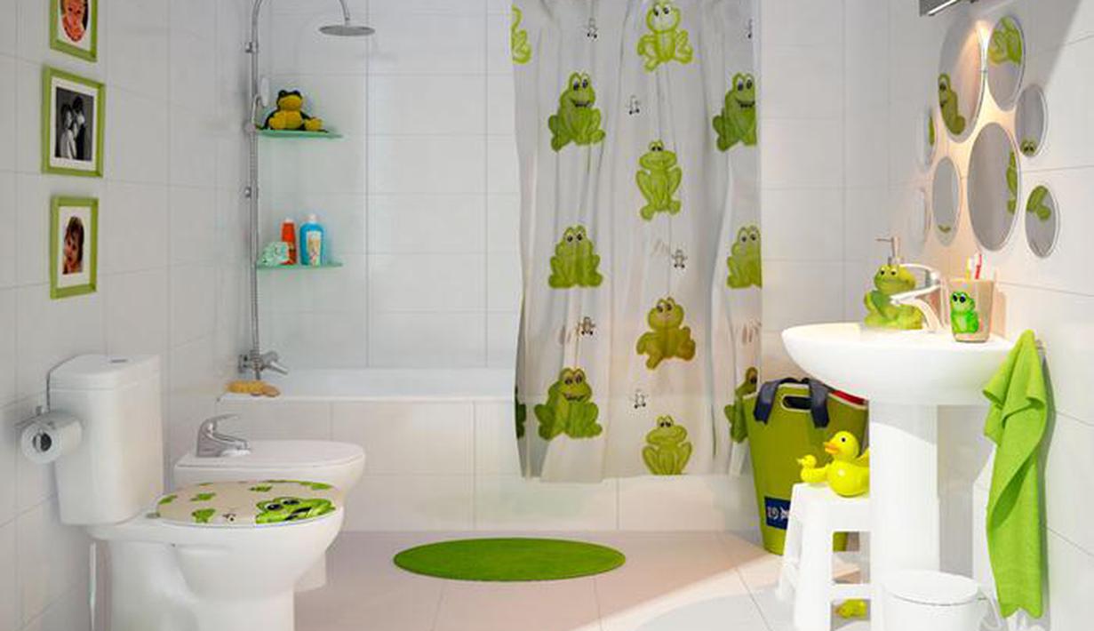 9 Desain  Kamar  Mandi  Anak Anak Ceria Fashion Fimela com