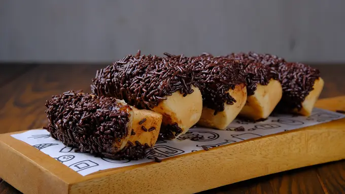 kue pukis meises cokelat