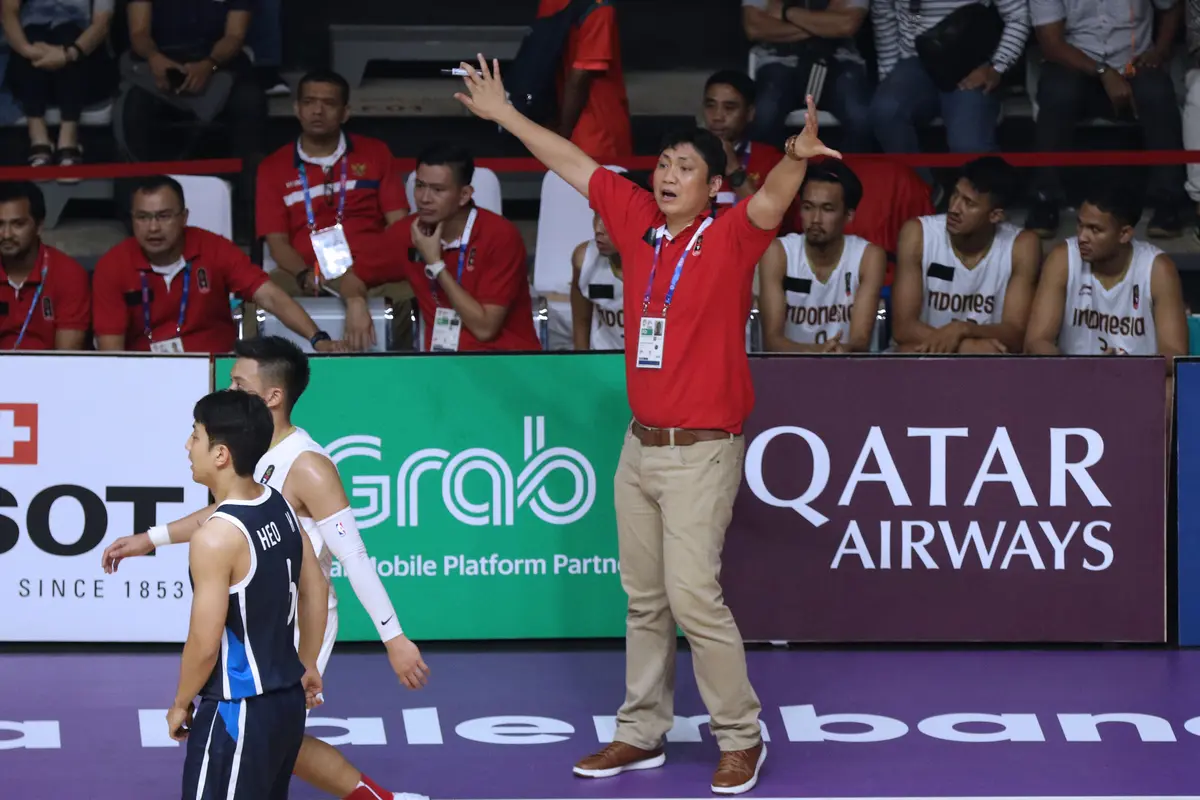 Timnas Basket Putra Indonesia Kalah Telak dari Korea