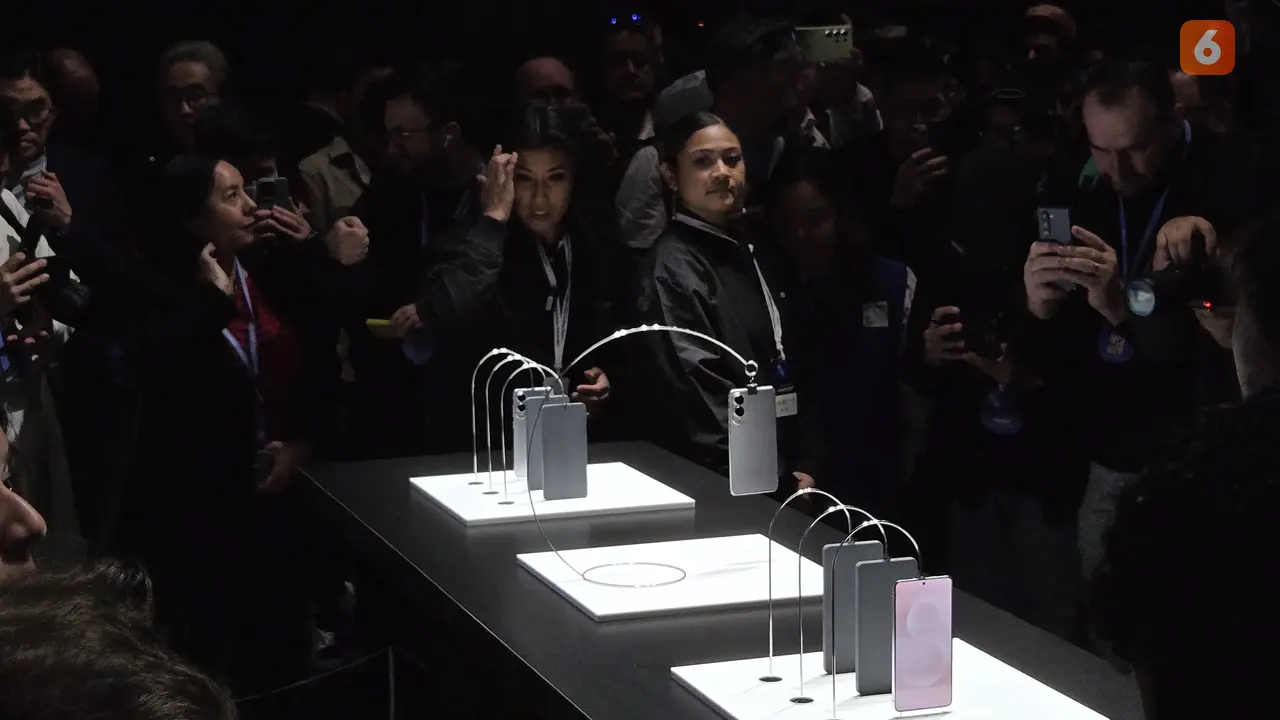 Samsung Galaxy S25 Edge. Liputan6.com/ Ratu Annisaa Suryasumirat