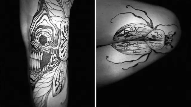 Keren, Ini 7 Ide Tato di Lutut dan Siku yang Bisa Berubah Saat Bergerak
