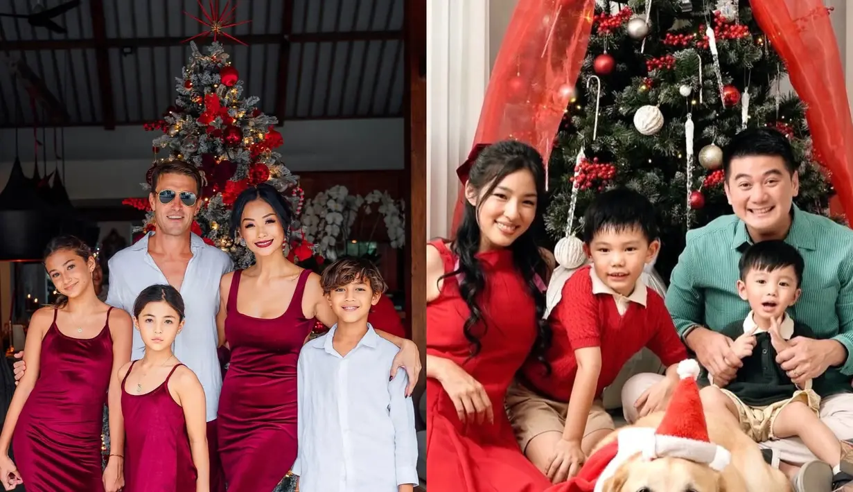 Rasanya tak lengkap merayakan Natal tanpa berfoto di depan pohon Natal. Seperti yang dilakukan keluarga Indah Kalalo hingga Chef Arnold yang pilih foto keluarga bertema Santa di depan pohon Natal [@indahkalalo @tiffanysoetanto]