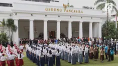 Dalam amanatnya, Presiden Jokowi mengingatkan jika kodrat bangsa Indonesia adalah keberagaman.