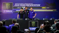 Keberadana Jorge Lorenzo sebagai pembalap penguji Yamaha akan membantu Maverick Vinales dan Valentino Rossi (Twitter/Yamaha)