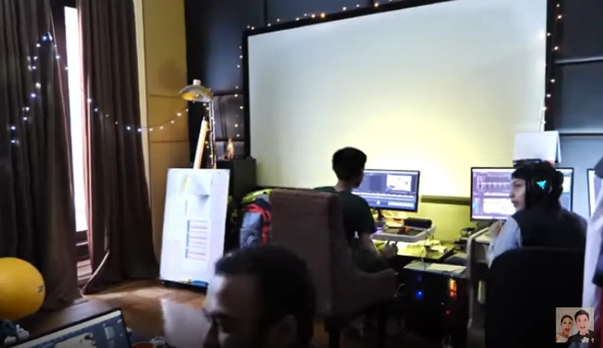 Baim Wong di Rumah Ashanty-Anang (Youtube/Baim Paula)