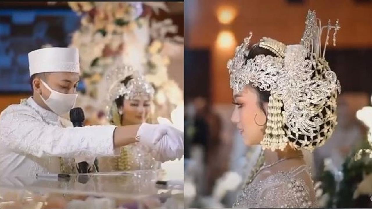 Viral Ijab Kabul Nikahan Nanda Arsyinta, Diberi Mahar Saham 305 Lot dan 21 Gram Logam Mulia