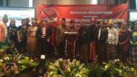 Relawan Barisan Nusantara deklarasi dukung pasangan Jokowi-Moeldoko maju Pilpres 2019.