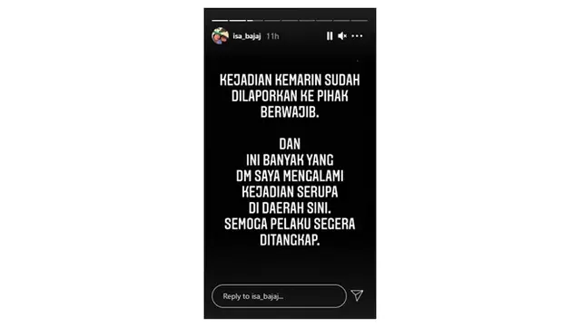 Istri Isa Bajaj Jadi Korban Pelecehan Pria Ekshibisionis, Ini 6 Faktanya