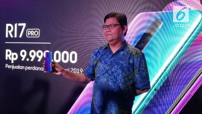 Oppo R17 Pro resmi meluncur di Indonesia. LIputan6.com/ Andina Librianty