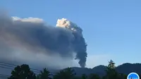 Gunung Dukono Erupsi, Semburkan Abu Vulkanik 2.500 Meter ke Arah Timur