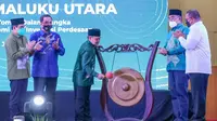 Wakil Ketua DPR RI Bidang Korkesra, Abdul Muhaimin Iskandar atau Gus AMI saat menghadiri Regional Meeting Kawasan Teluk Tomini dan Maluku Utara di Gorontalo, Sabtu, 12 Juni 2021.