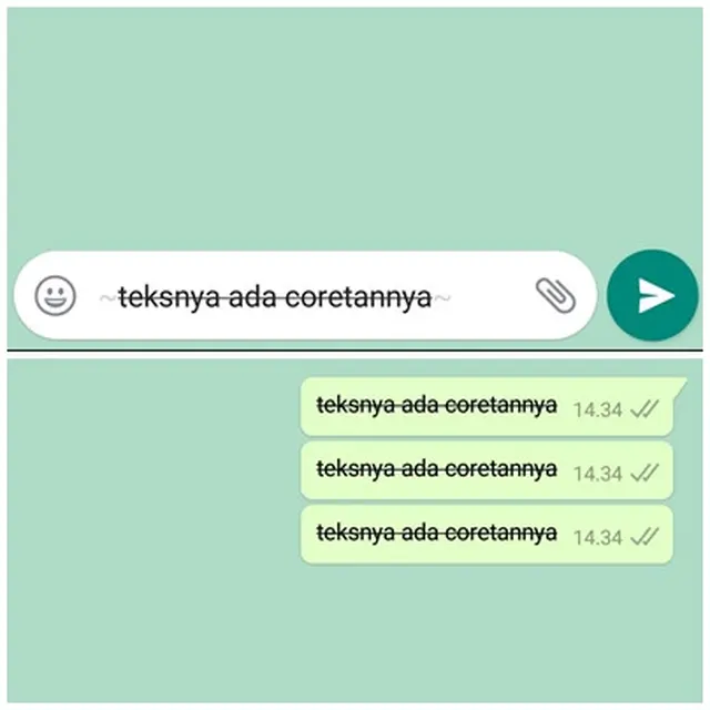 Cara Mengganti Teks WhatsApp