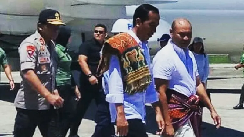 Presiden Jokowi di NTT