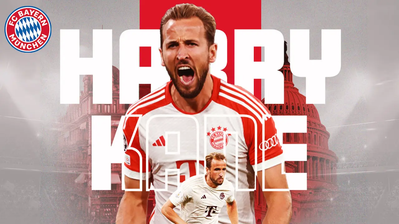 Bayern Munchen - Ilustrasi Harry kane