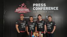 Konferensi pers Celebrity Superstars Battle yang berlangsung secara virtual, Senin (26/10/20020). (Istimewa)