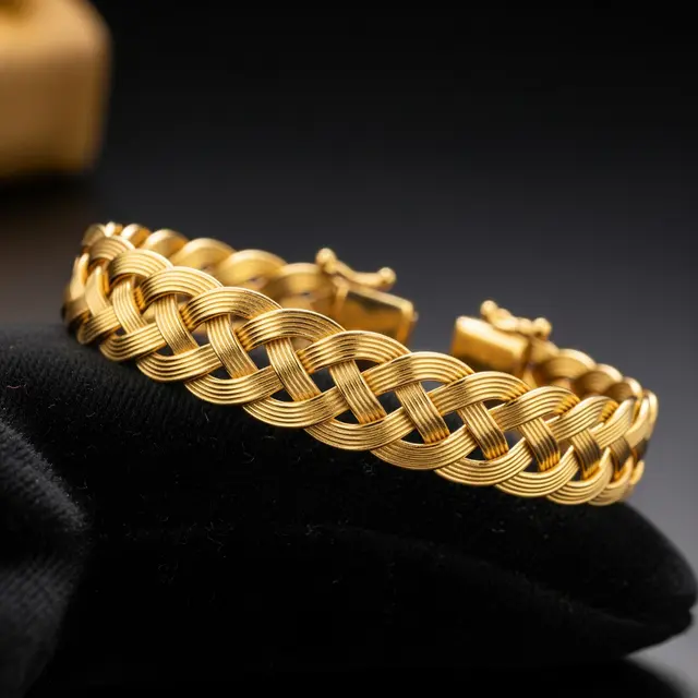 9 Model Gelang Emas 24 Karat 999, Tampil Elegan di Setiap Momen