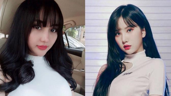 Cocoklogi Seleb Korea Selatan dan Artis Indonesia. (Sumber: Twitter/@itadowri)