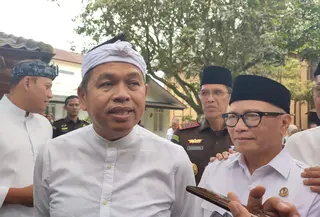 Dedi Mulyadi Bicara Kondisi Pascalongsor Cisarua (Foto: Arya Prakasa/Liputan6.com)