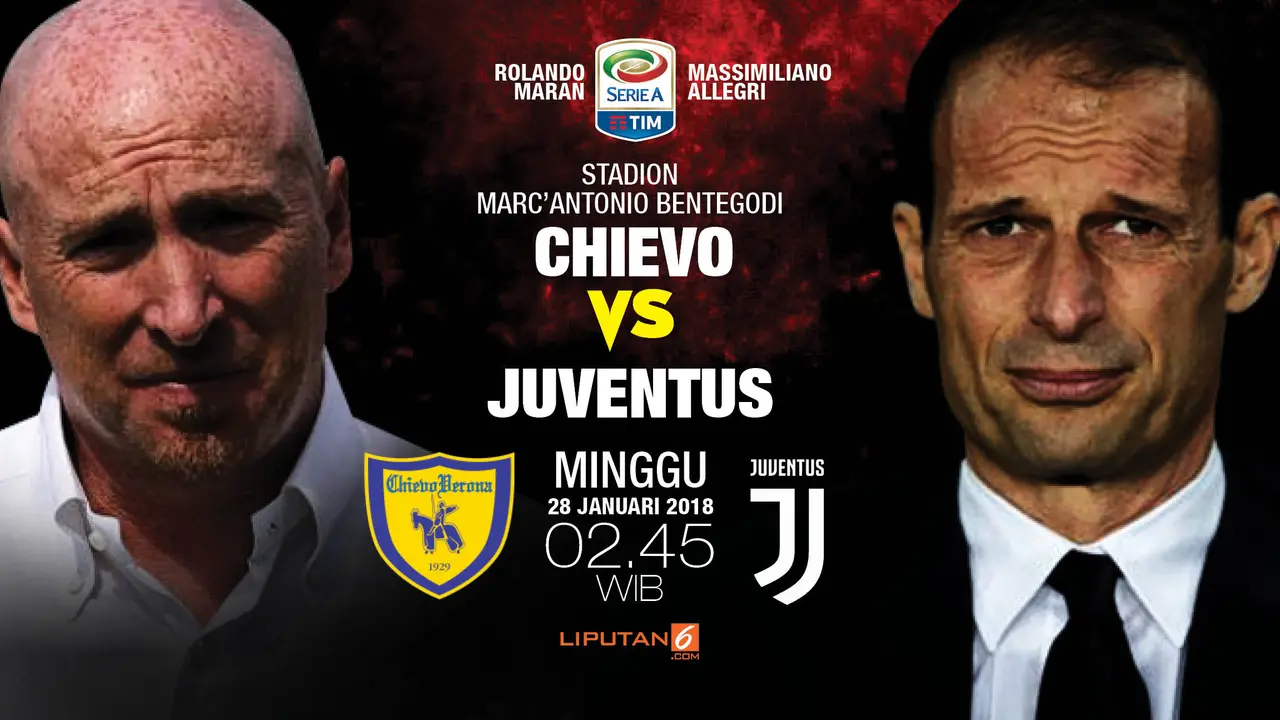 Prediksi Chievo vs Juventus