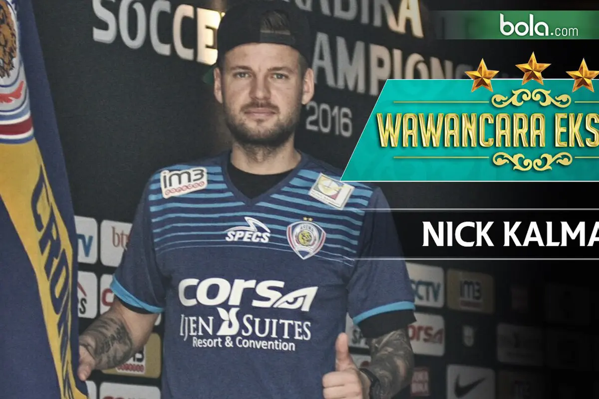 Wawancara Eksklusif Nick Kalmar (Bola.com/Adreanus Titus)