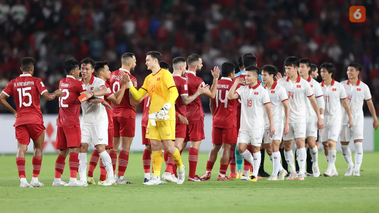 Foto: Lewat Laga Sengit, Timnas Indonesia Harus Puas Ditahan Imbang Vietnam dalam Laga Leg Pertama Semifinal Piala AFF 2022
