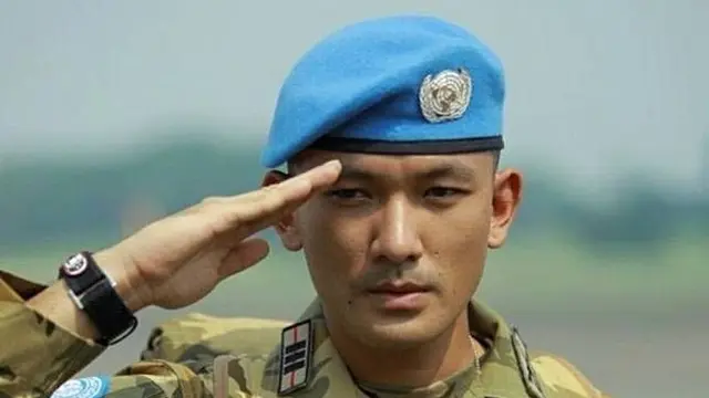 Rio Dewanto sebagai tentara