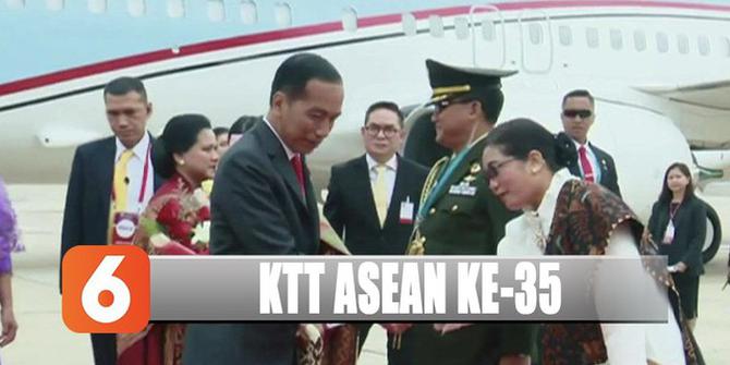 Jokowi Usung Isu Pembangunan Indo Pasifik di KTT ASEAN Bangkok