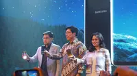Samsung Galaxy S8 resmi meluncur di Indonesia. Liputan6.com/ Agustin Setyo Wardani