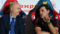 Marco Fassone berang dengan kekalahan AC Milan di kandang Sampdoria. (AFP /CARLO HERMANN)
