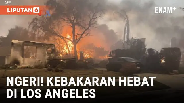 VIDEO: Kebakaran di Los Angeles, Sejumlah Diaspora Indonesia Terdampak